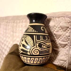 Vase Handmade Mesoamerican Pottery